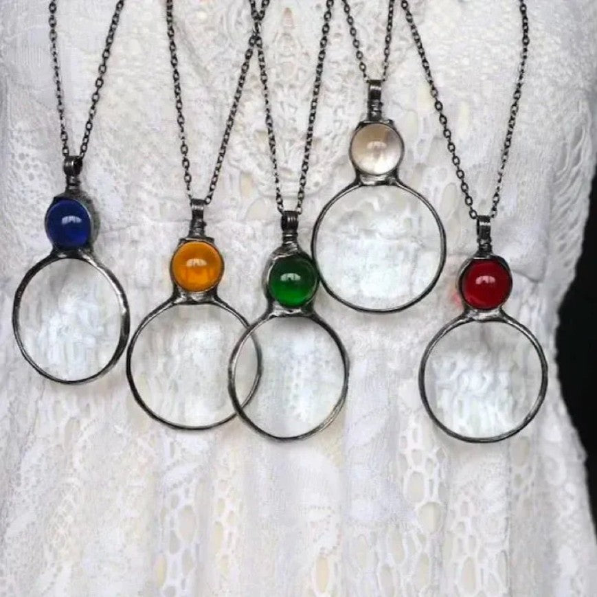 Magnifying Glass Necklace