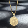 Medusa Gold Necklace
