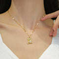 Bear Gold Necklace
