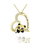 Panda Necklace Gold A
