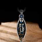 Rotating Anti-Stress Pattern Pendant Necklace