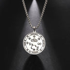 Archangel Silver Pendant Necklace