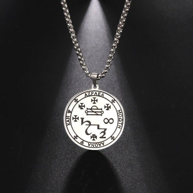 Archangel Silver Pendant Necklace