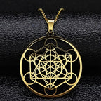Archangel Metatron Pendant Necklace