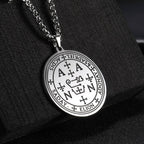 Archangel Silver Pendant Necklace