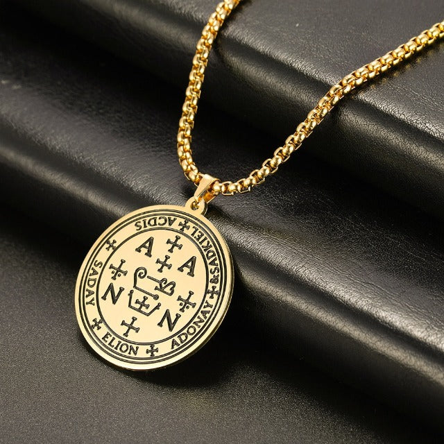 Archangel Gold Pendant Necklace