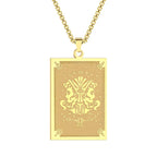 Zodiac Sign Pendant Necklace