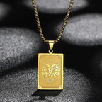 Zodiac Sign Pendant Necklace