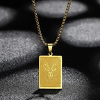 Zodiac Sign Pendant Necklace