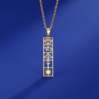 Egypt Hieroglyphic Cartouche Pendant Necklace or style 1