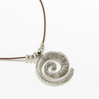 Shell Spiral Pendant Necklace