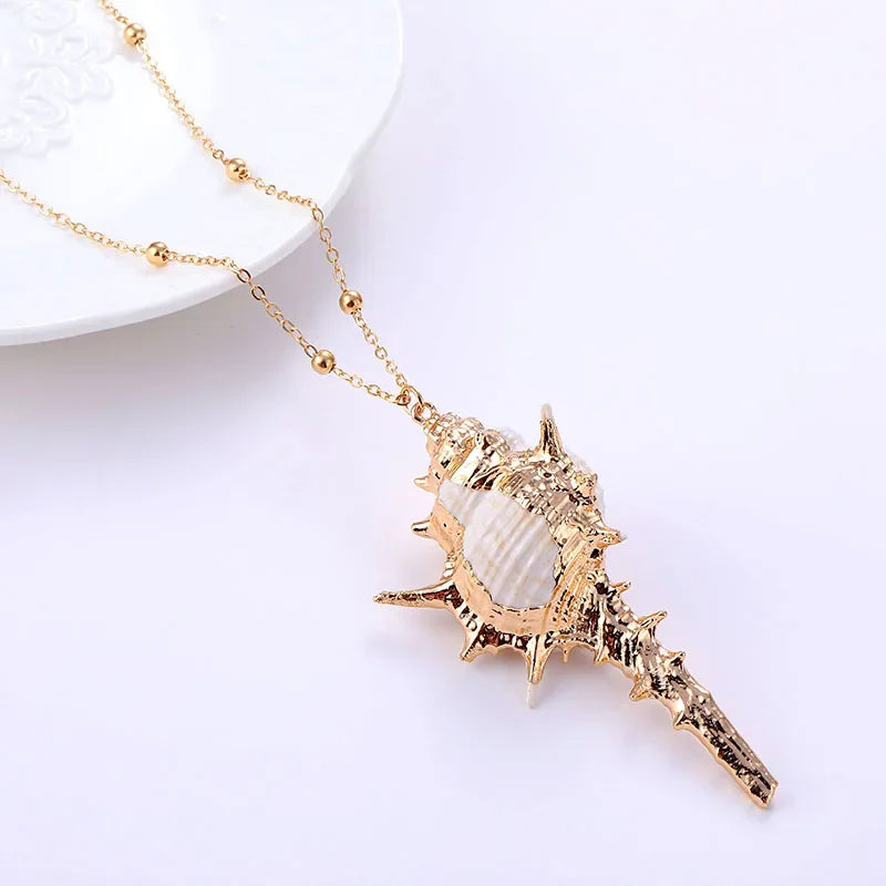 Shell Pendant Necklace