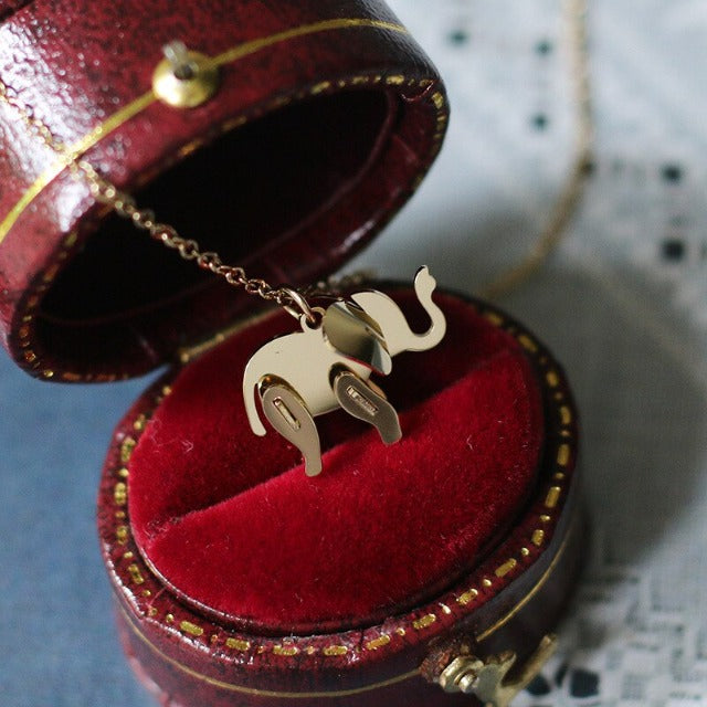 Elephant Pendant Necklace