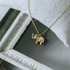 Elephant Pendant Necklace