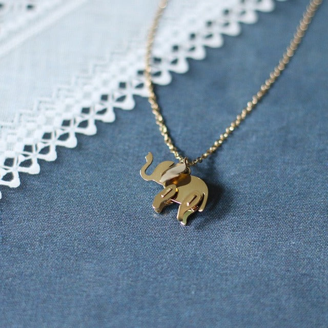 Elephant Pendant Necklace