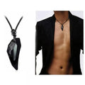 Wolf Tooth Faux Pendant Necklace