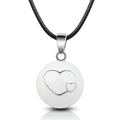 Pregnancy Bola Heart Pendant Necklace for Pregnant Women