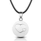Pregnancy Bola Heart Pendant Necklace for Pregnant Women