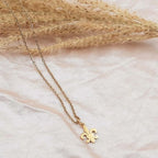 Men's & Women's Gold Fleur-de-Lis Necklace & Pendant