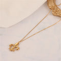 Gold Fleur-de-Lis Necklace & Pendant for Men and Women