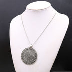 Flower of Life Mandala Pendant Necklace Dawapara Women