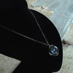 Galaxy Nebula Universe Glass Pendant Necklace