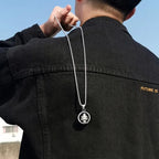 Men's Spinning Anti-Stress Pendant Necklace