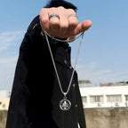 Men's Spinning Anti-Stress Pendant Necklace