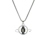 Men's Spinning Anti-Stress Pendant Necklace