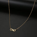Infinite Gold Pendant Necklace for Women gold