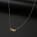 Infinite Gold Pendant Necklace for Women gold