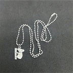 Koala Necklace in Silver