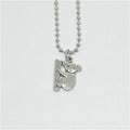Koala Necklace in Silver