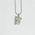 Koala Necklace in Silver