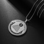 Providence Eye Pyramid Illuminati Pendant Necklace Providence Eye Pyramid Illuminati Pendant Necklace silver