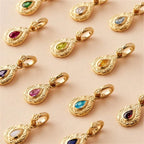 Colorful Birthstone Pendant Necklace