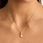 Colorful Birthstone Pendant Necklace