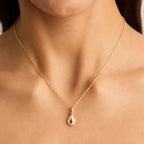 Colorful Birthstone Pendant Necklace