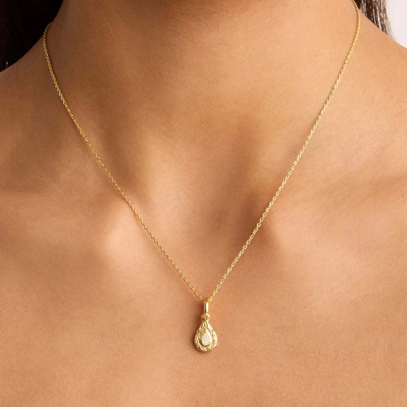 Colorful Birthstone Pendant Necklace