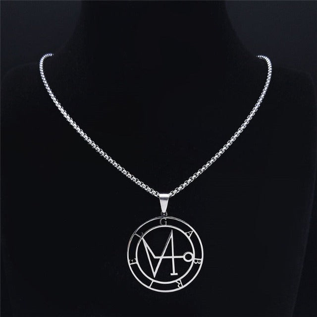 Archangel Gabriel Seal Pendant Necklace
