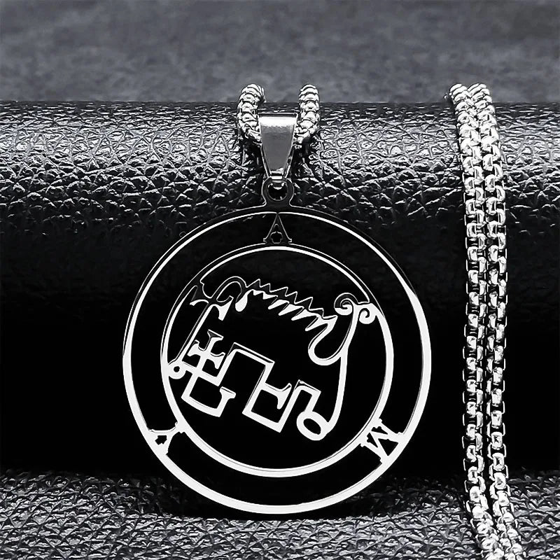 Demon Sigil Pendant Necklace amy