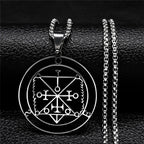 Demon Sigil Pendant Necklace ose