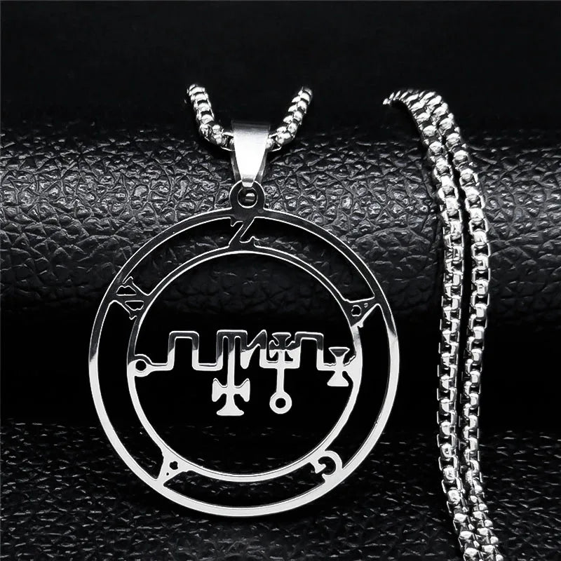 Demon Sigil Pendant Necklace zagan