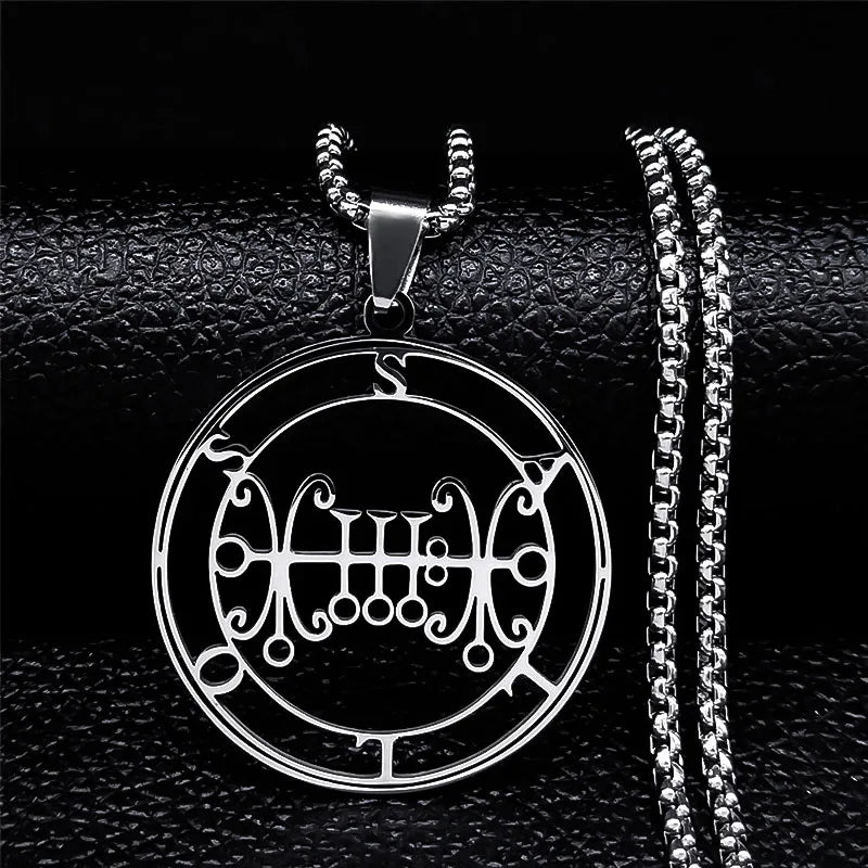 Sallos Demonic Sigil Pendant Necklace