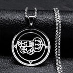 Shax Demonic Sigil Pendant Necklace