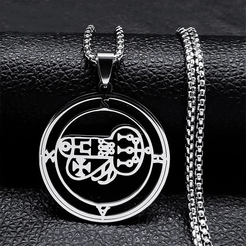 Shax Demonic Sigil Pendant Necklace