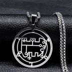 Stolas Demonic Sigil Pendant Necklace