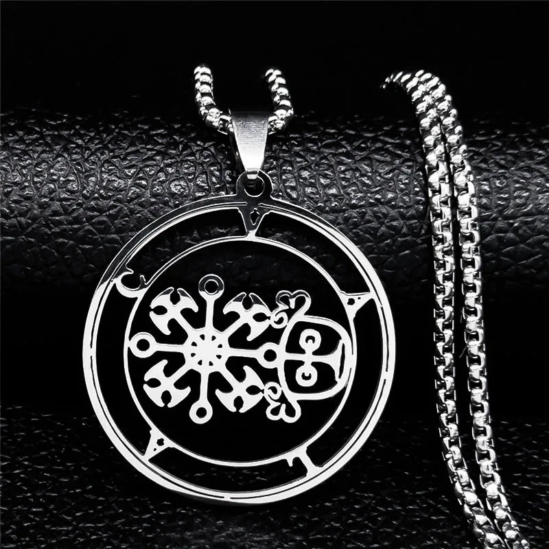 Valac Demonic Sigil Pendant Necklace