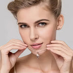 Four-Leaf Clover Pendant Necklace for Women Silver