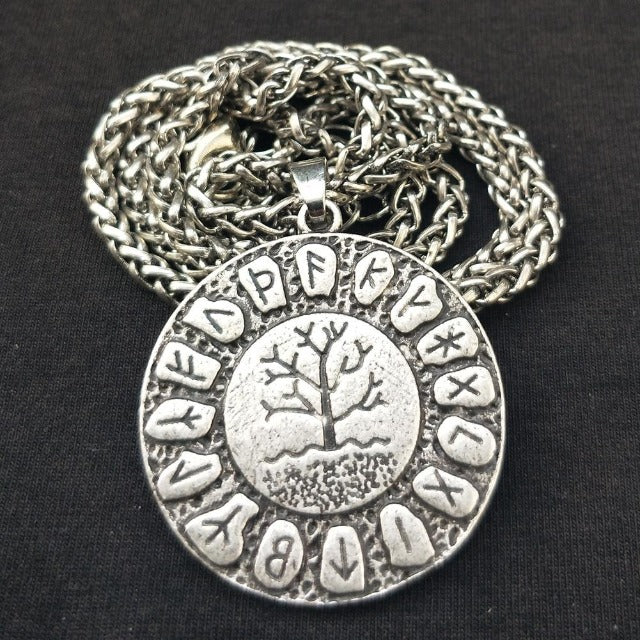 Yggdrasil Pendant Necklace silver-plated